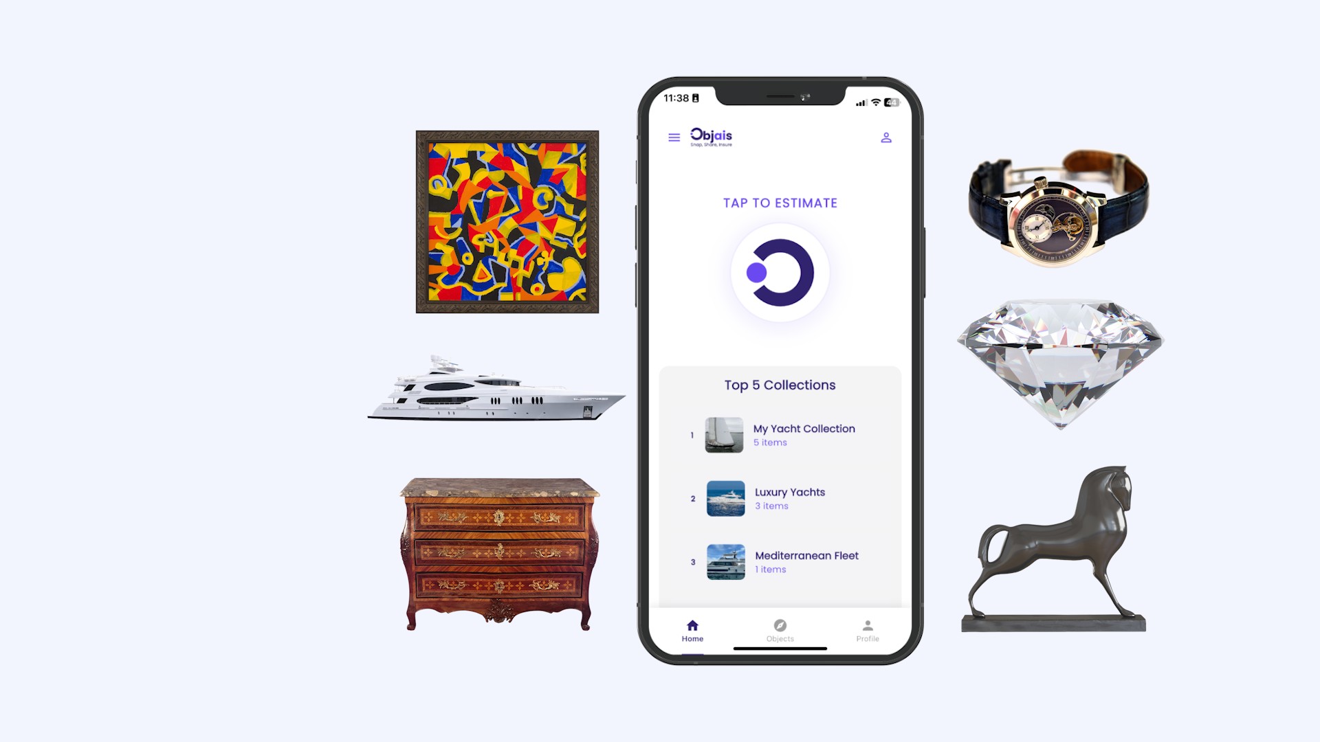 Insurance for objects from a photo